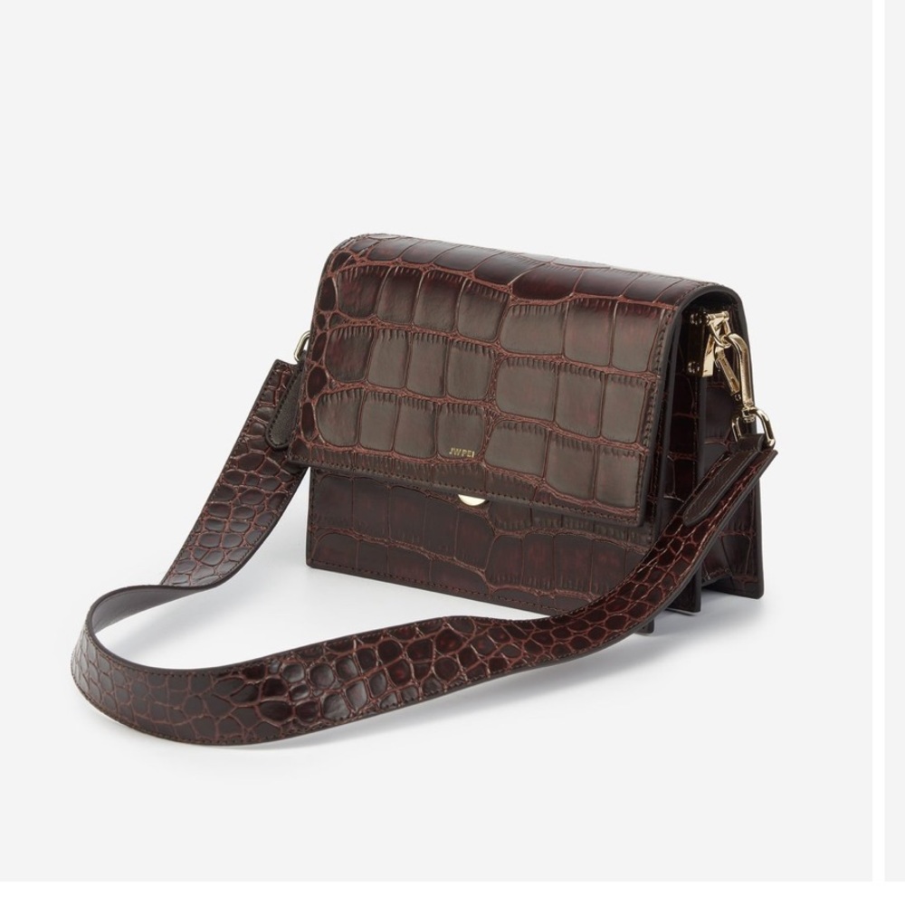 Friday by JW Pei mini croc bag